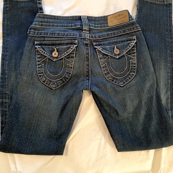 🔥TRUE RELIGION 👖jeans size 26. Boot cut. Amazing fit! - Picture 5 of 9